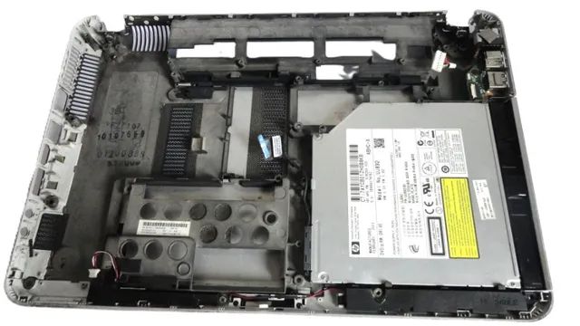 Carcaça inferior notebook HP pavilion series dm4. Acompanha acessorios