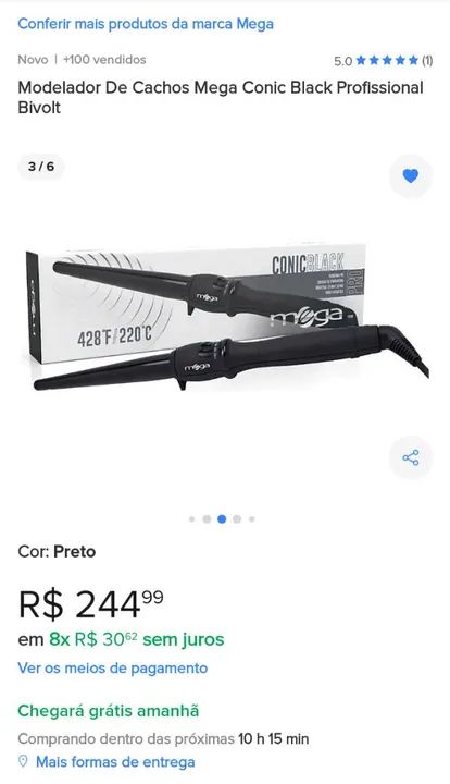 Modelador de cachos - Foto 6