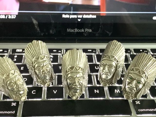 Pajé de prata pura 925 - Foto 2