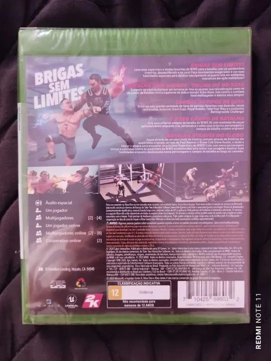 Jogo Original Xbox Series X W2K Battlegrounds - Foto 2