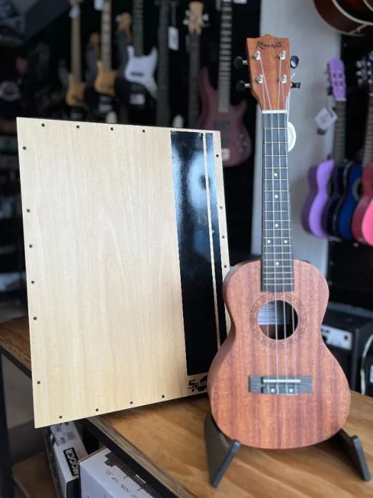 Kit Cajón + Ukulele - A partir de R$649,00 ou R$599,00 a vista. - Foto 2