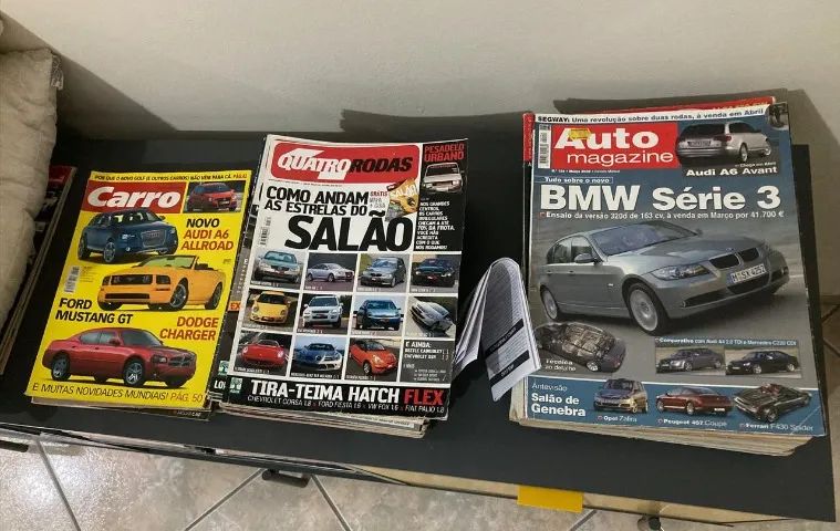 Revistas Automotivas Antigas