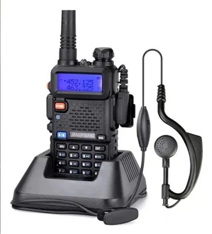 Rádio Walk Talk Ht Baofeng Dual Band Uv-5r - Foto 3
