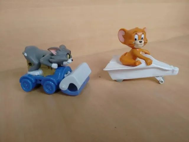Bonecos Tom E Jerry Coleção Mc Donalds Ano 2008 335