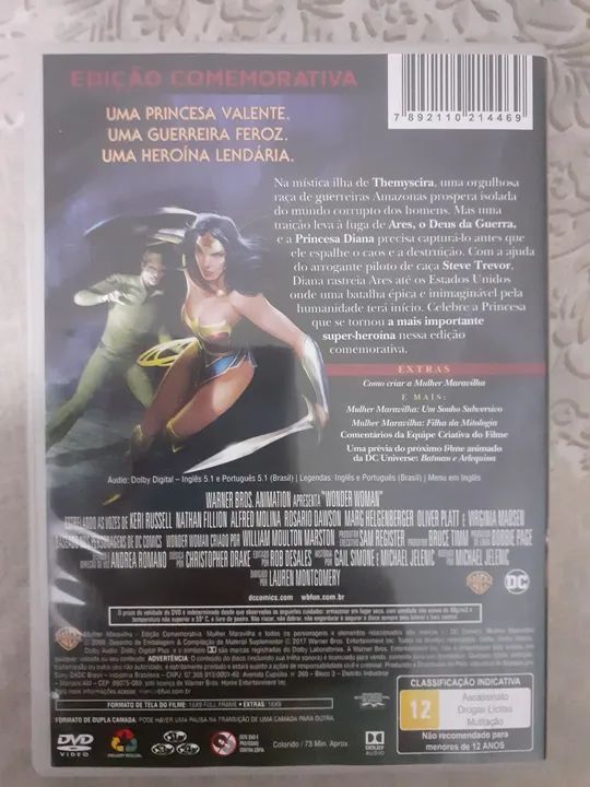 DVD Mulher Maravilha Edição Comemorativa - Foto 3