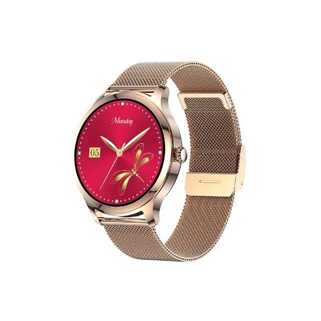 SmartWatch Level LVW-30, Tela TFT de 1.32", compatível com iOS e Android Gold - Foto 6