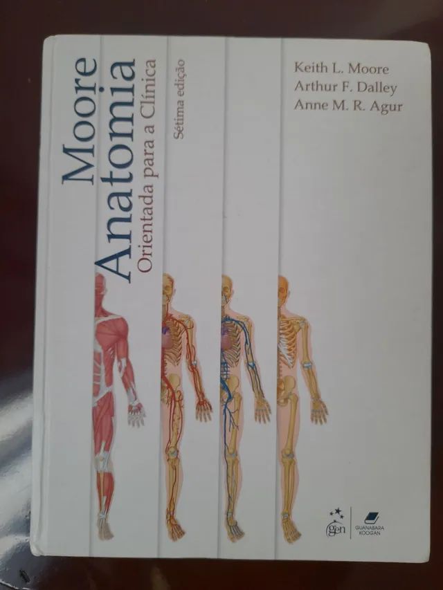 Anatomia orientada para a clínica - Moore - 7a edição 