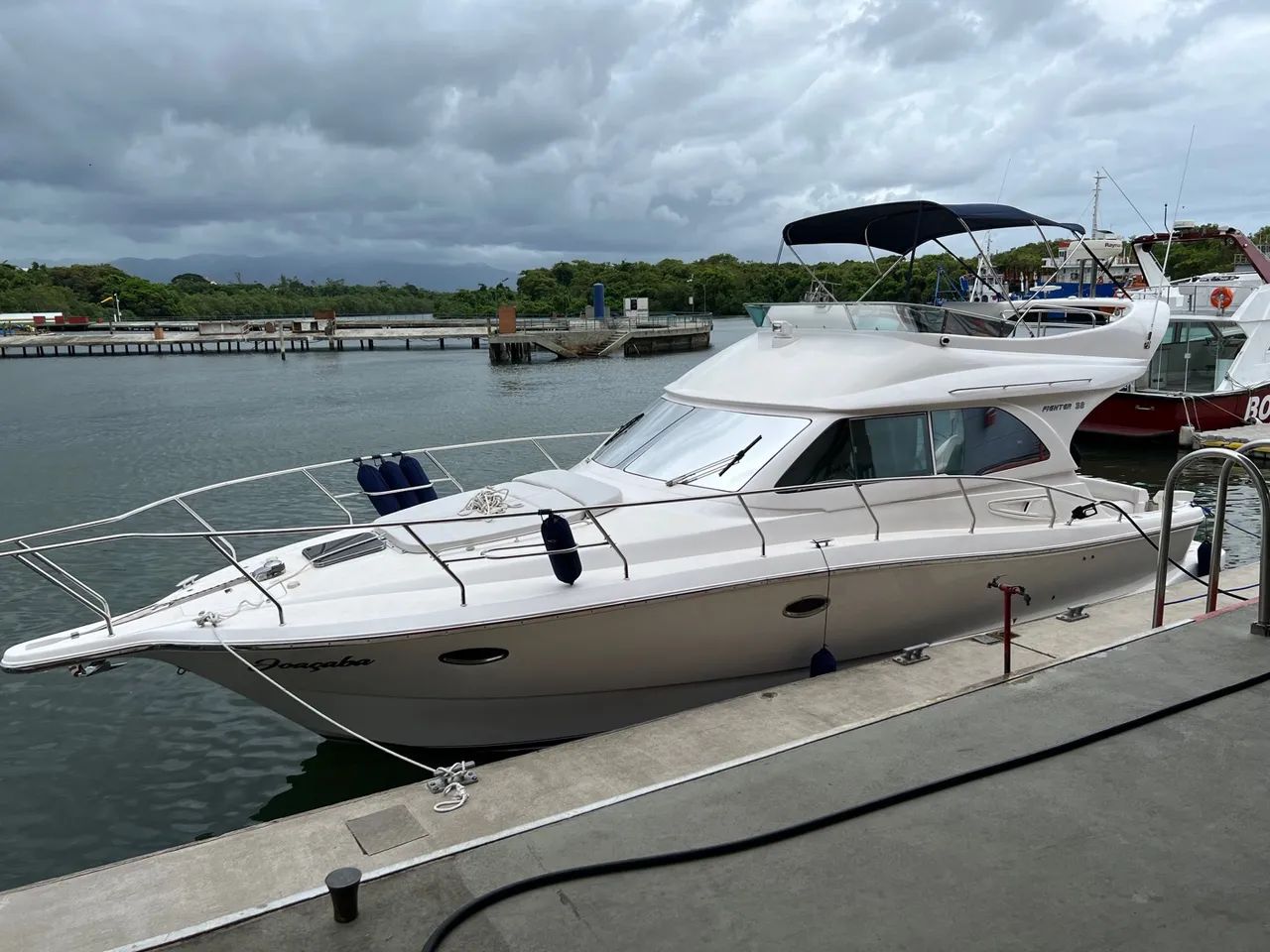 Lancha Carbrasmar Fighter 38 ano 2006, Phantom, Ferretti, Azimut, Real, Focker - Foto 5