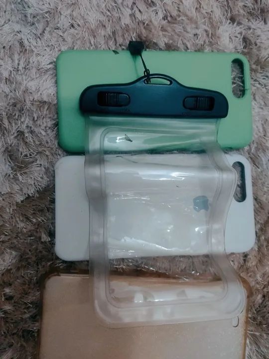 Kit Case iPhone 7 -diversas cores + proteção  - Foto 3
