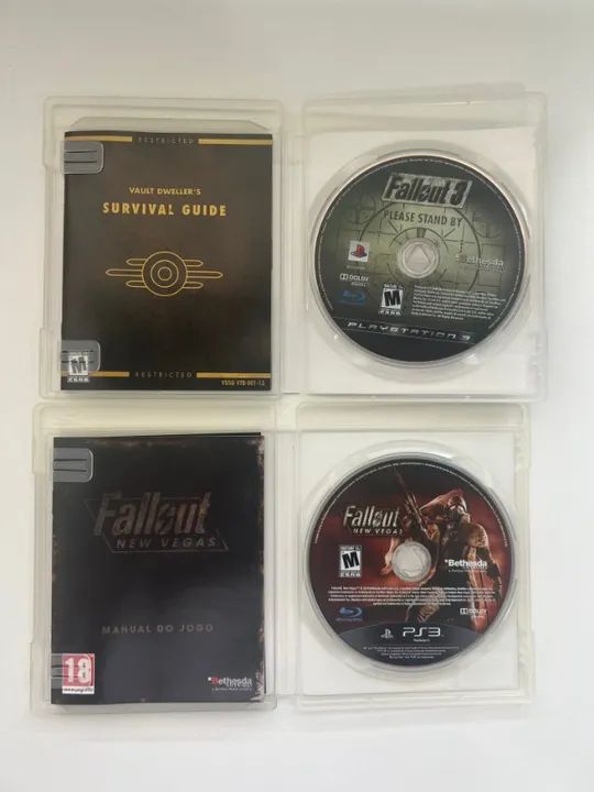 combo fallout mídia física ps3 - Foto 3