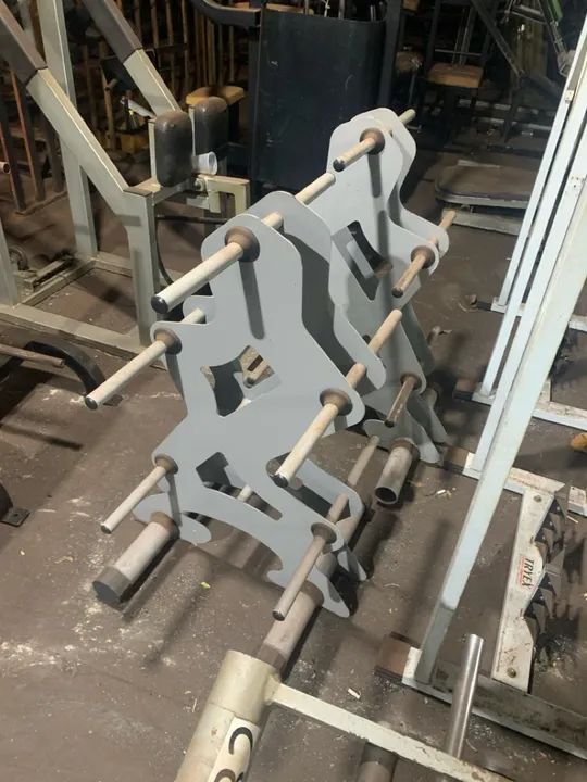 Suporte anilha de academia 