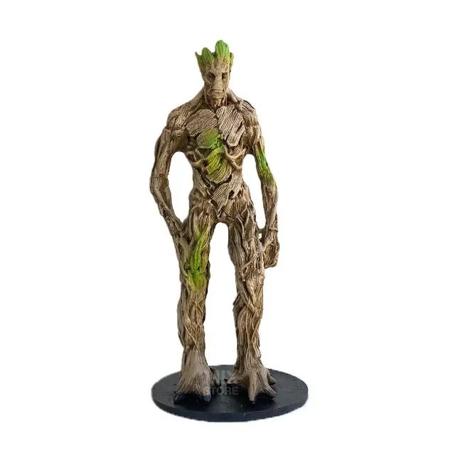 Boneco Groot Adulto Marvel Guardiões da Galaxia Figure Miniatura em Resina - Foto 6
