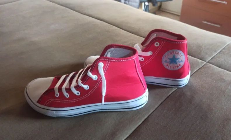 Tênis All Star 36/37 Vermelho Novo - Venda por compra errada - 40 - Foto 3