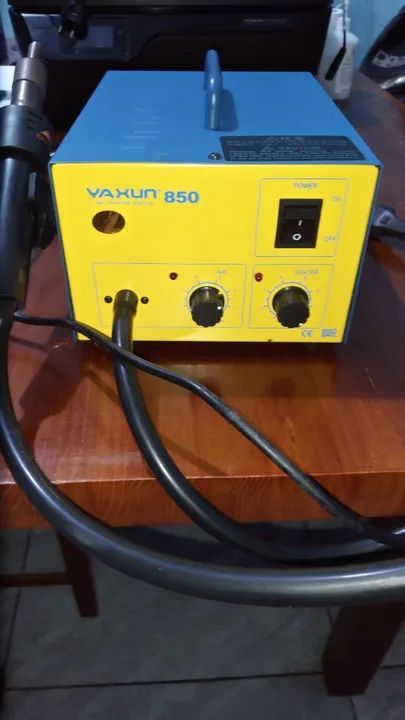 Estação De Retrabalho Ar Quente Soprador Yaxun 850 110v/220v - Foto 3