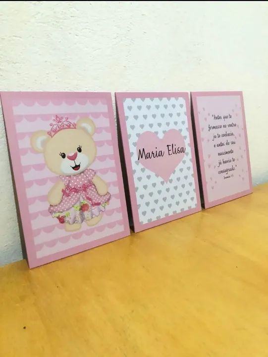 Kit de quadros infantil 