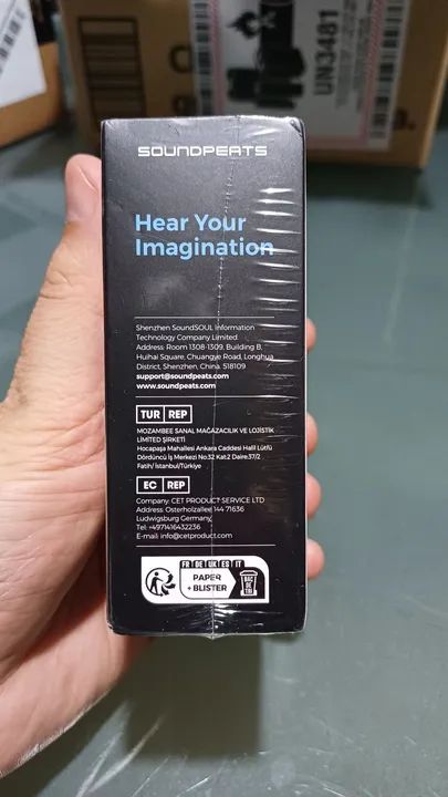 Fone de Ouvido Bluetooth Free2 Classic SoundPEATS TWS  original lacrado - Foto 3