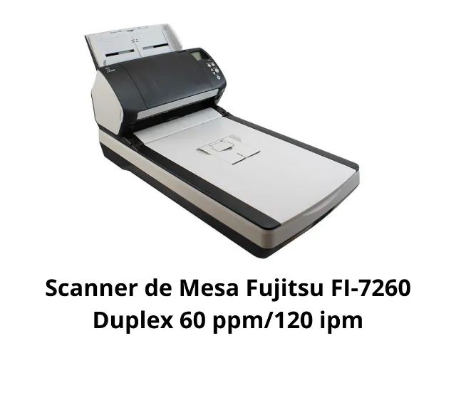 Scanner de Mesa Fujitsu FI-7260 Duplex 60 ppm/120 ipm