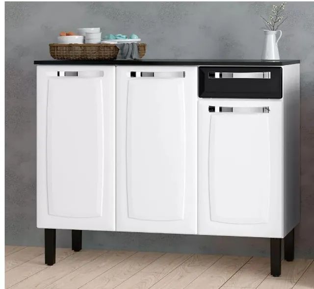 Lindo Balcão de Aço , Novo ! Entrega e montagem sem custo ! 