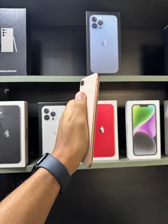 iPhone 8 Plus - Prata - 64GB - Impecável! - Foto 5