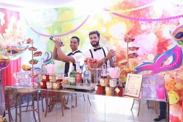 Drinks Para Confraternização e Eventos - Mesa de Bar Completa