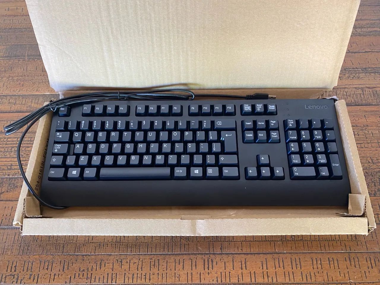 Lenovo Teclado Preto Usb