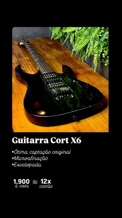 Guitarra Cort X6 - Foto 4