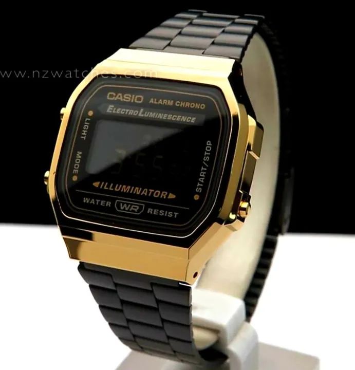 Relógio CASIO VINTAGE A168WEGB-1BDF - Foto 4