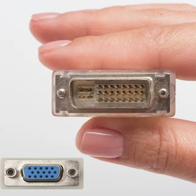 Cabo Adaptador DVI Para VGA - Foto 5