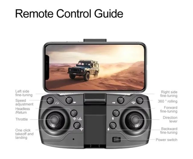 Drone F198 Max, Filma e Tira foto - Novo - Foto 5