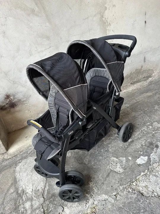 Carrinho de Bebê Gêmeos Chicco / Chicco Together Gemelar 