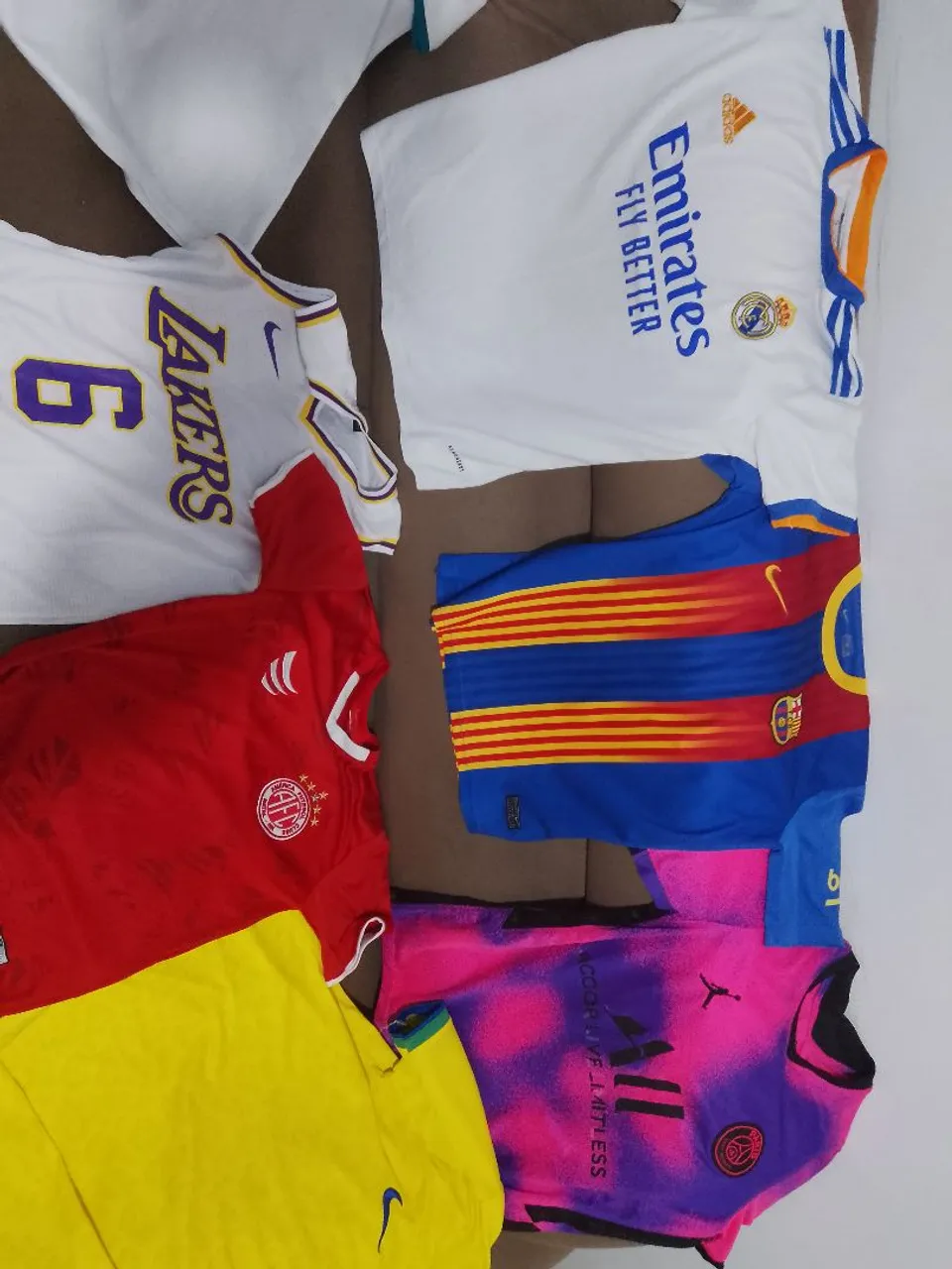 Camisas de Futebol - vários times e tamanhos.