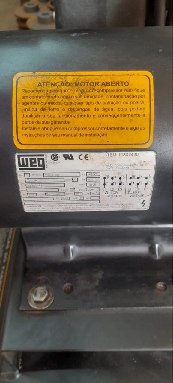 Compressor Chiaperini WEG 11807430