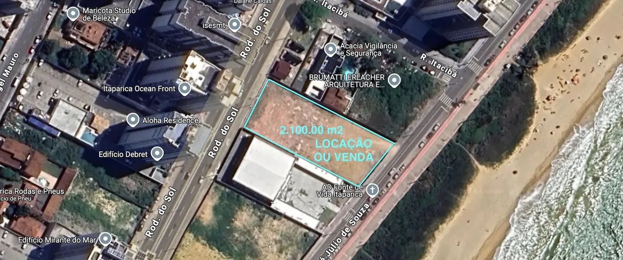 Imóvel para aluguel tem 2100 metros quadrados em Praia de Itaparica - Vila Velha - ES
