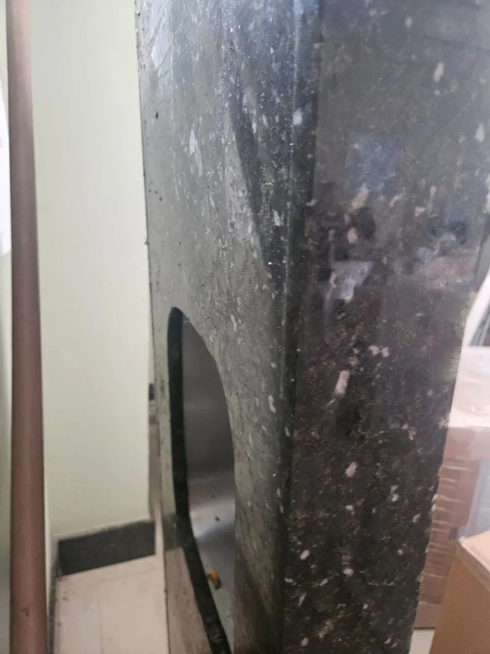 Pedra com Cuba para cozinha 1,85 x 60