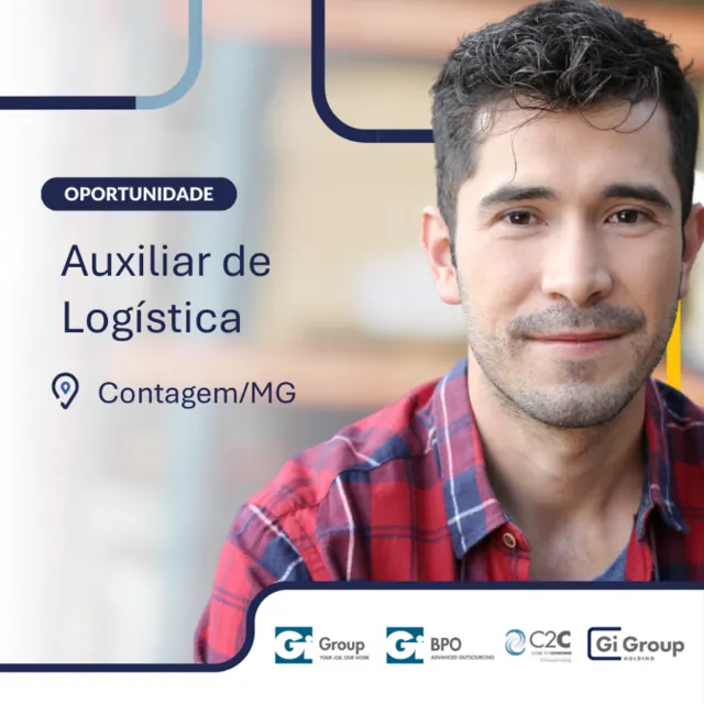 AUXILIAR DE LOGÍSTICA | Contagem-MG