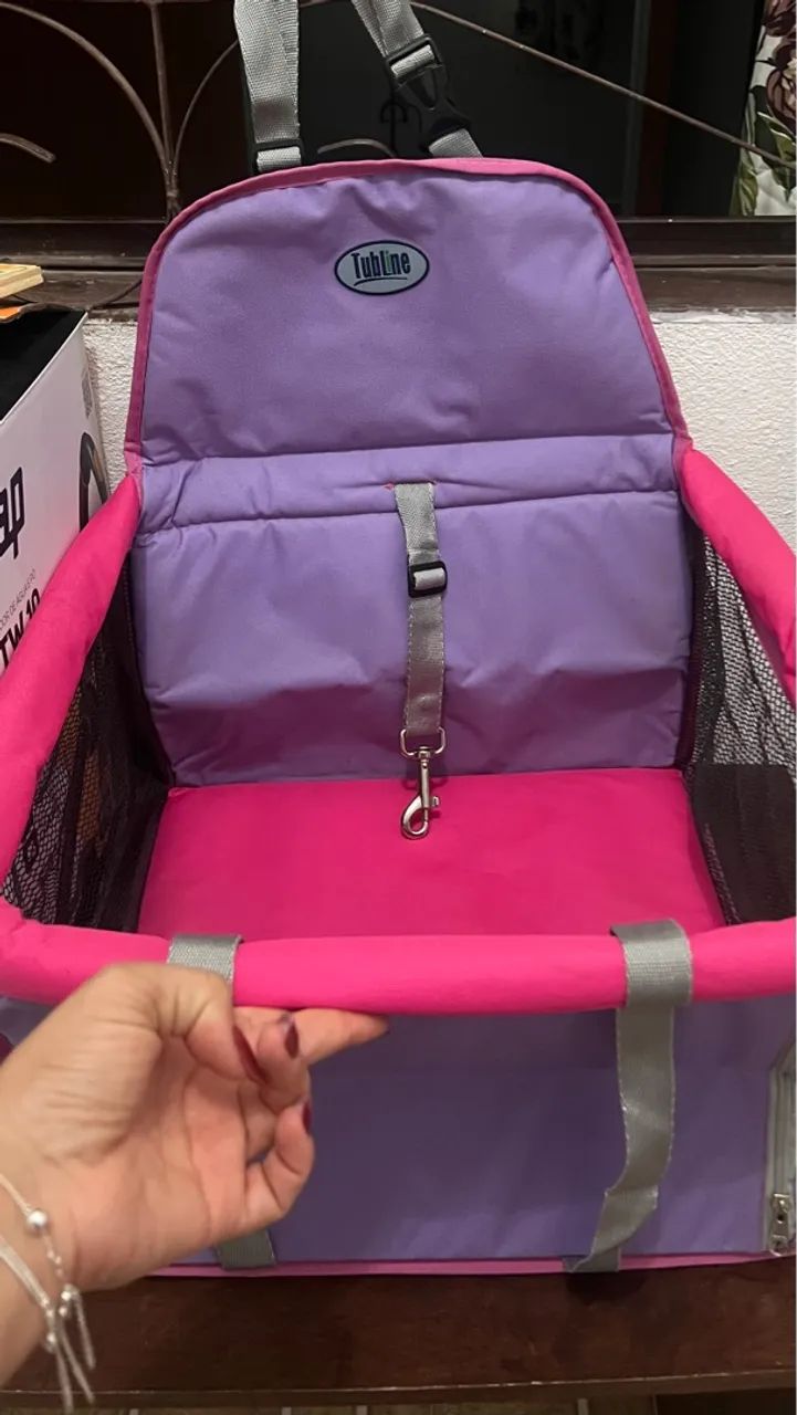 Assento de carro para cachorro