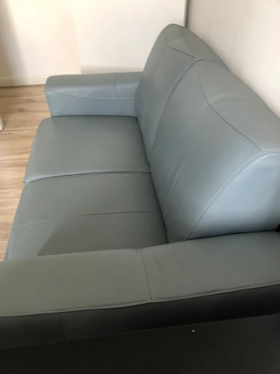 Sofá 2 lugares couro legítimo  - Foto 3