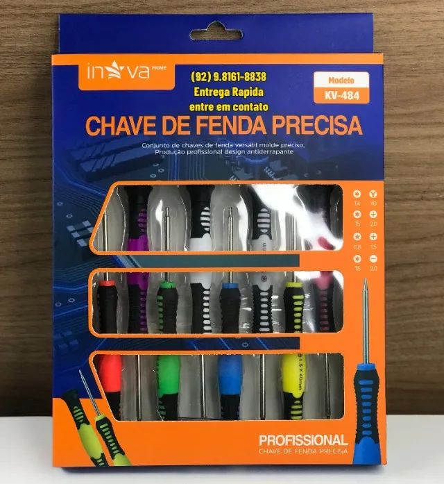 Kit de Chave de fenda para celulares universal - entregamos das 9 ate as 22 - Foto 4