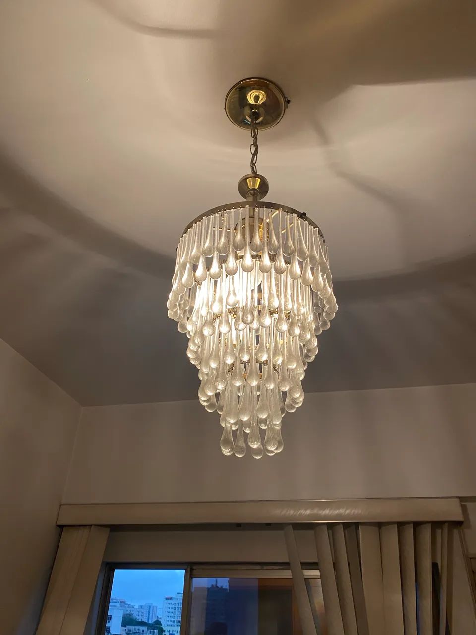 Lustre gotas de cristal - Foto 5