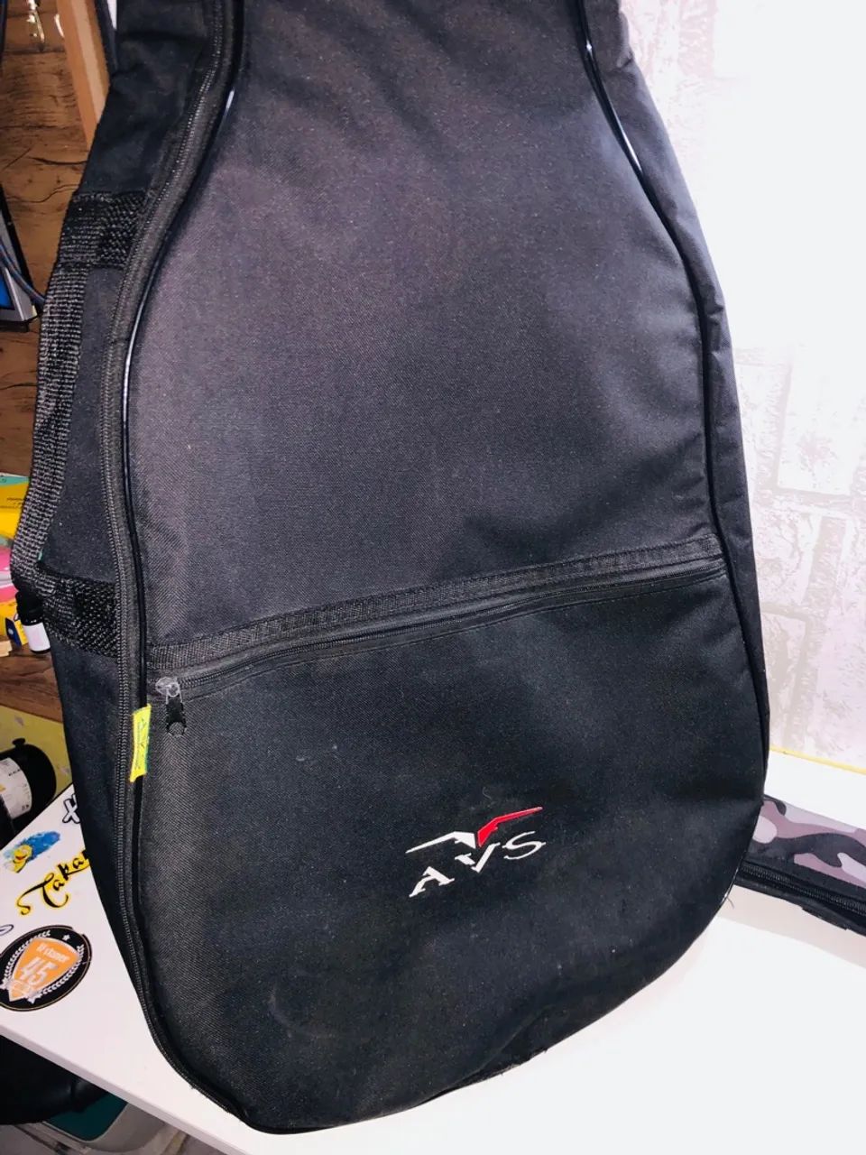 BAG para Violão e guitarra - AVS - Preto ACOLCHOADO 