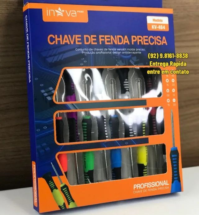 Kit de Chave de fenda para celulares universal - entregamos das 9 ate as 22 - Foto 6