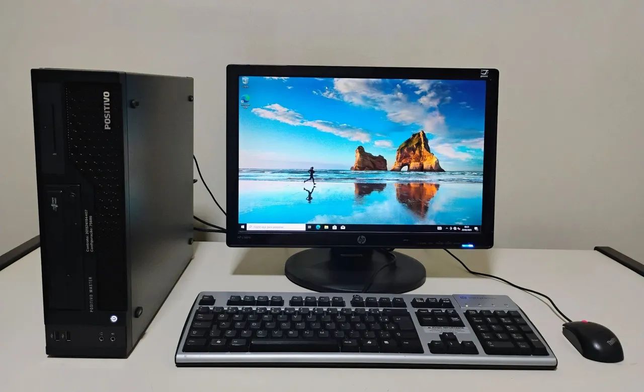 Kit Computador Positivo Intel i3-4160 CPU 3.60GHZ, 8GB RAM e SSD-120Gb com monitor 19 - Foto 5