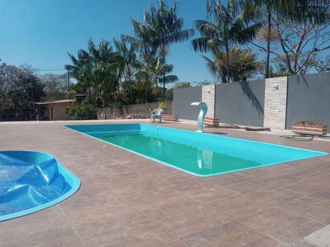 Piscina retangular 8 metros 