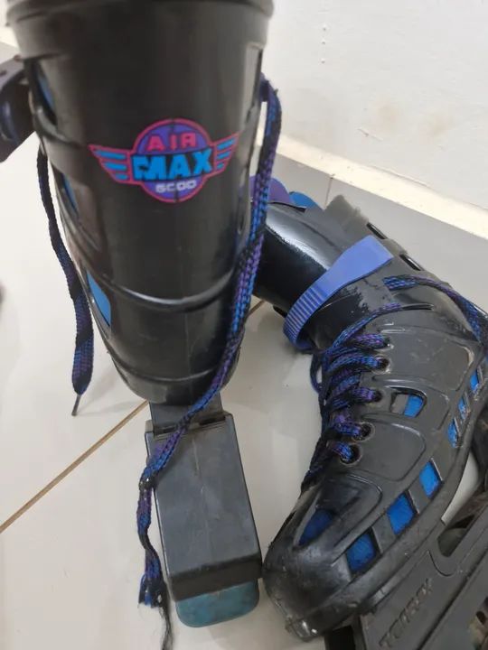 Vintage - patins Roller anos 90 Variflex Air Max 5000 - Foto 3