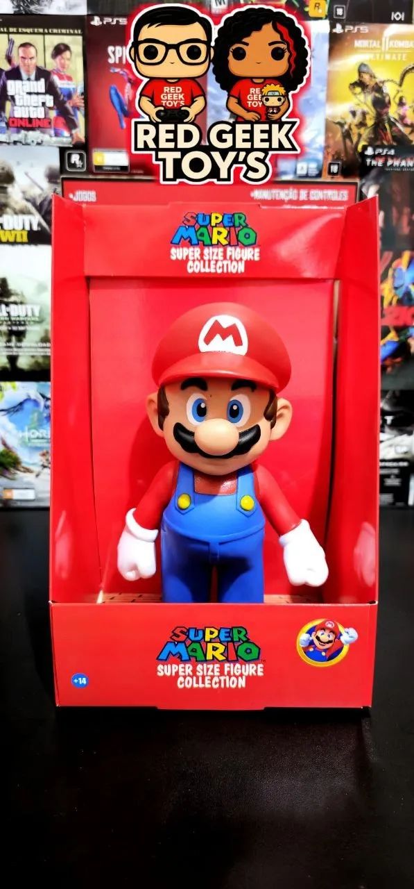 Boneco do Super Mario 