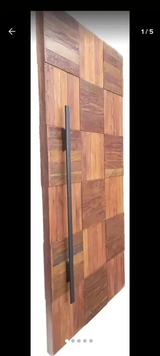 Porta pivotante linda  completa e instalada  - Foto 6