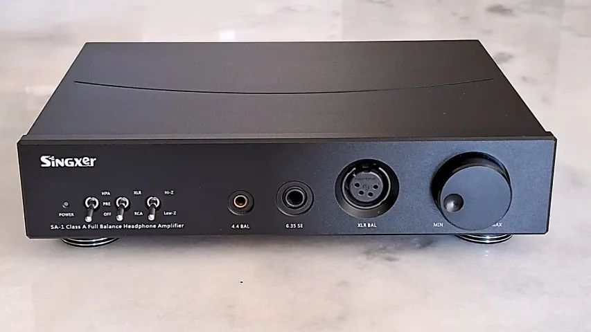 Amplificador De Fones Classe A Singxer Sa-1 V1.3, pouco uso, impecável. - Foto 2