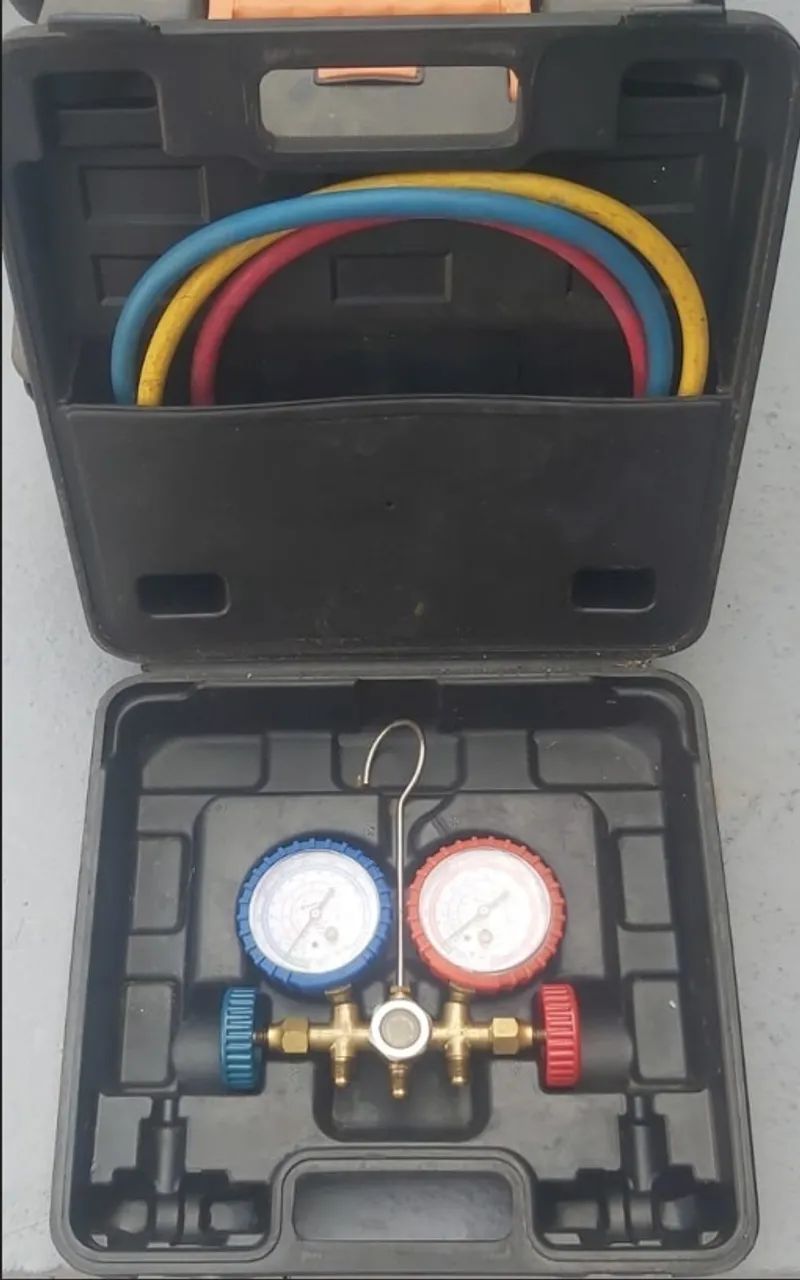 Manifold com Mangueiras 90CM e Maleta Premium (2 maletas completa) - Foto 2
