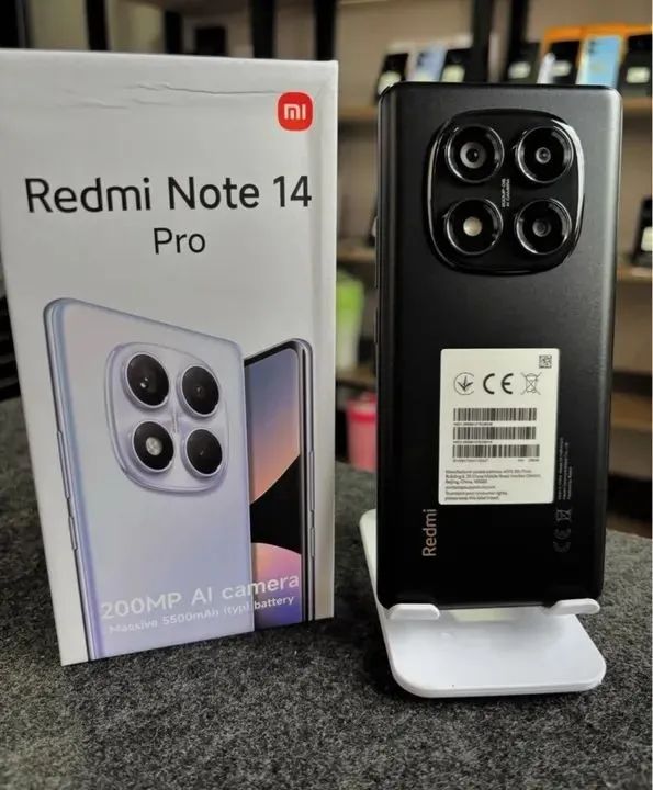 Note 14 Pro 4G NFC 256+08 RAM Lacrado Entregamos Garantia R$1690,00 Oferta Ate Durar 