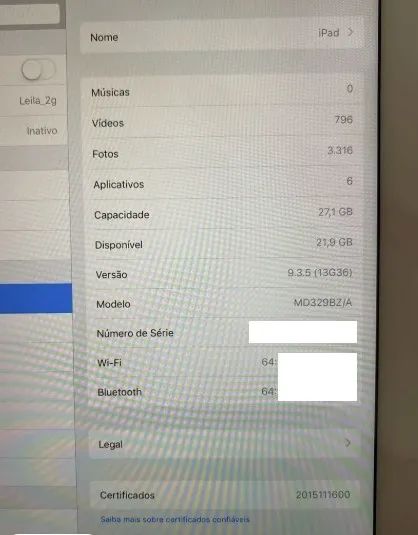 Ipad 3 ____ 32 gb, wifi e 4g, impecavel, praticamente novo, bateria perfeita, _________ - Foto 3